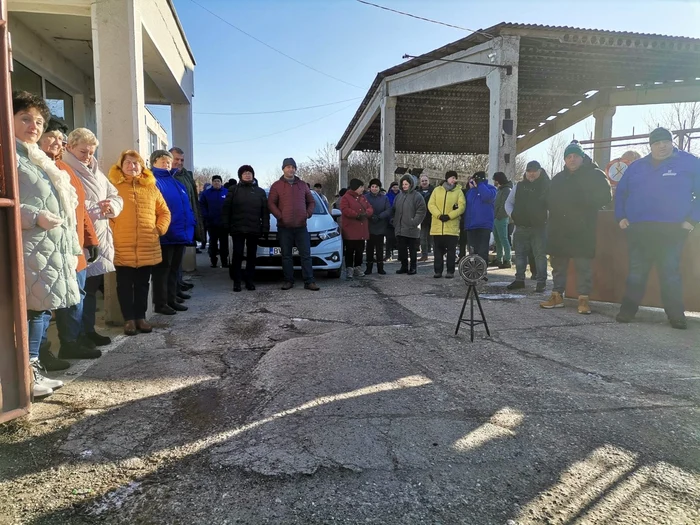 Protest spontan la fabrica de explozivi din Făgăraș