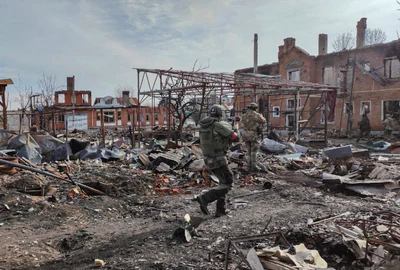 Ucraina a pierdut aproape întreg teritoriul pe care îl cucerise în regiunea Kursk FOTO EPA-EFE