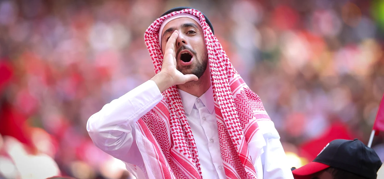 Arabii se mândresc că Mondialul de fotbal a ajuns în această zonă a lumii.