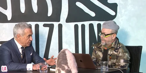 Călin Georgescu la podcastul lui Liviu Mihaiu FOto Captură video jpg