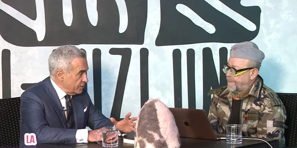 Călin Georgescu la podcastul lui Liviu Mihaiu FOto Captură video jpg