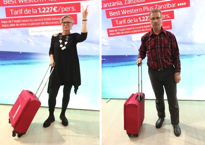 Maria Neguţă şi Paul Ciurel sunt cei doi câştigători care în seara aceasta, împreună cu soţii lor, pleacă pentru trei zile la Vienafotografii: Sever Gheorghe