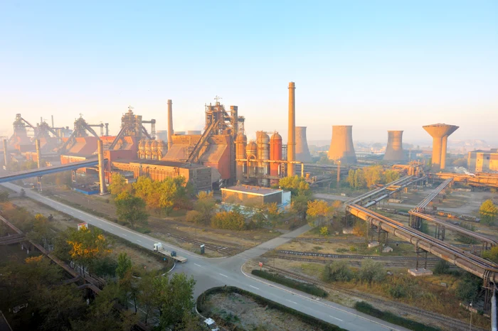 Combinatul siderurgic Liberty Galați FOTO: Liberty