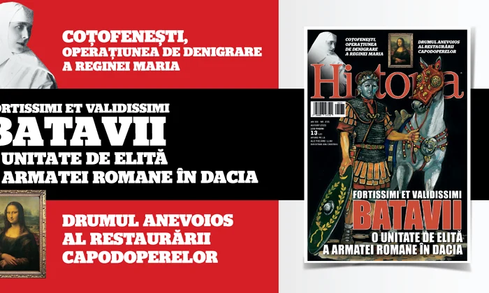 Cei mai puternici şi cei mai viteji: batavii din Dacia romană, în Historia de august png