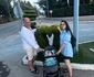 Cristian Caloeanu de la trupa „Haiducii lui 7 Cai” a plecat cu fetița de patru luni în Thassos, cu rulota foto: arhiva personală