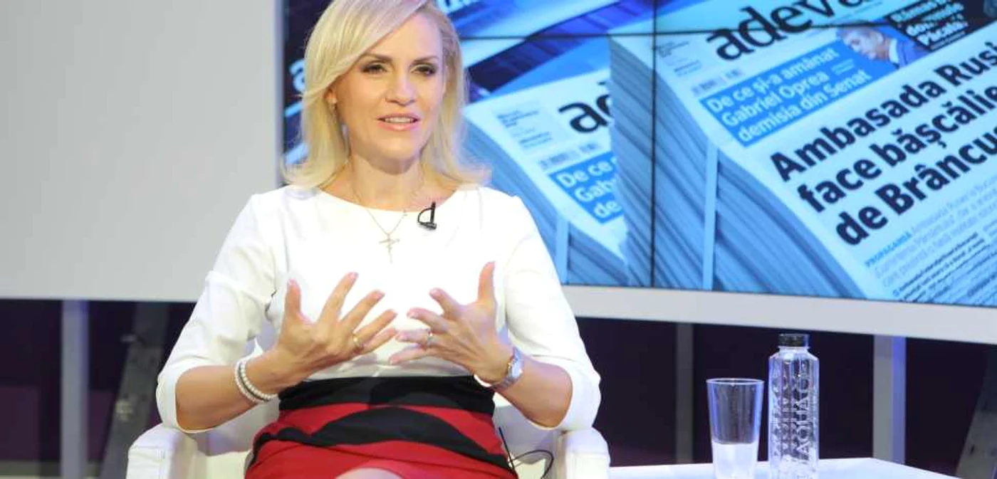 Primarul general, Gabriela Firea. FOTO Eduard Enea