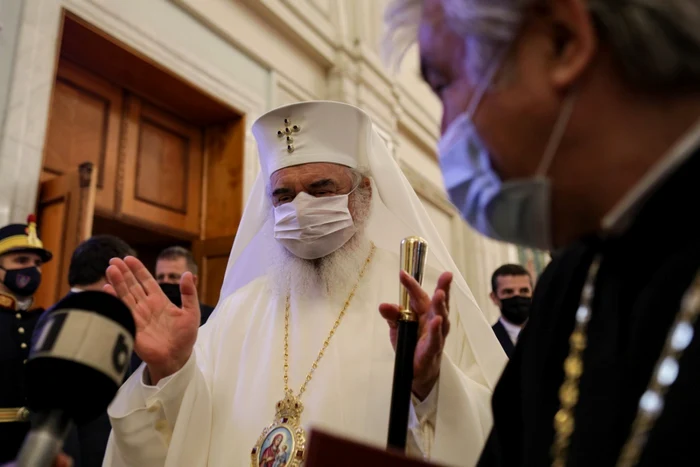 Patriarhul Daniel a vorbit credincioşilor despre ”rugăciunea fierbinte” FOTO Inquam/Octav Ganea