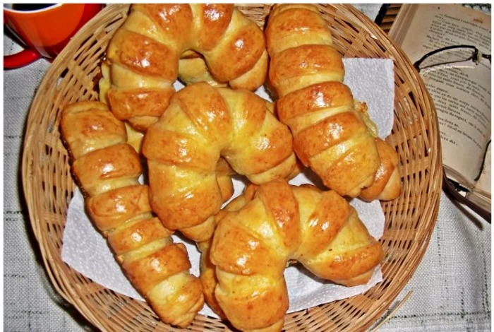 Pariziene cu brânză de vaci