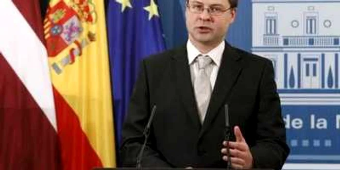 Premierul Letoniei Valdis Dombrovskis