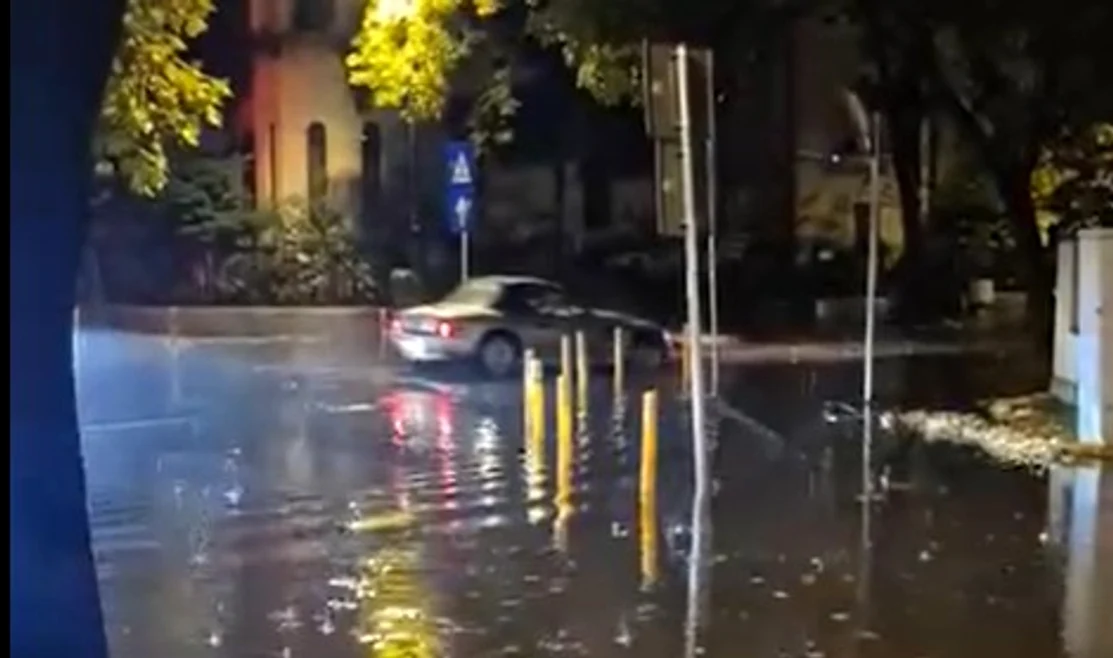 Inundații în Constanța / foto: captură video