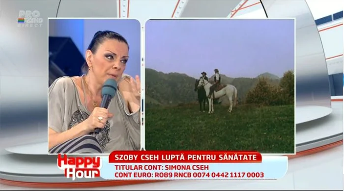 Carmen Tănase a explicat care este situaţia financiară a lui Szoby Cseh (captură: PRO TV)