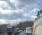 Campania „România vrea autostrăzi”  pe DN 7 - Dealul Negru în judeţul Vâlcea Foto FB Gessica Plant