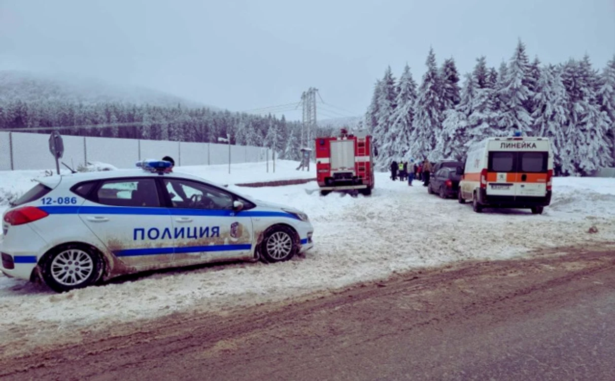 Incidentul a avut loc în apropierea fostei cabane Petrohan FOTO Novinite