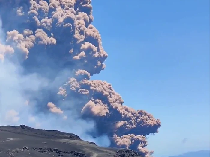 Vulcanul Etna/FOTO: X