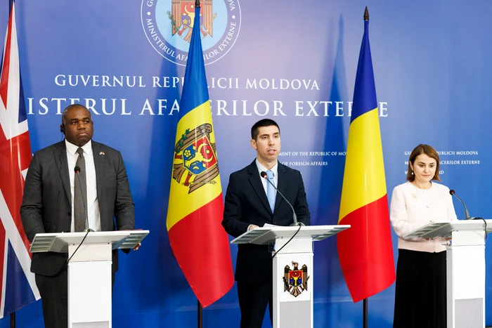 Cei trei miniștri au avut o întrevedere la Chișinău. FOTO: Mfa.gov.md