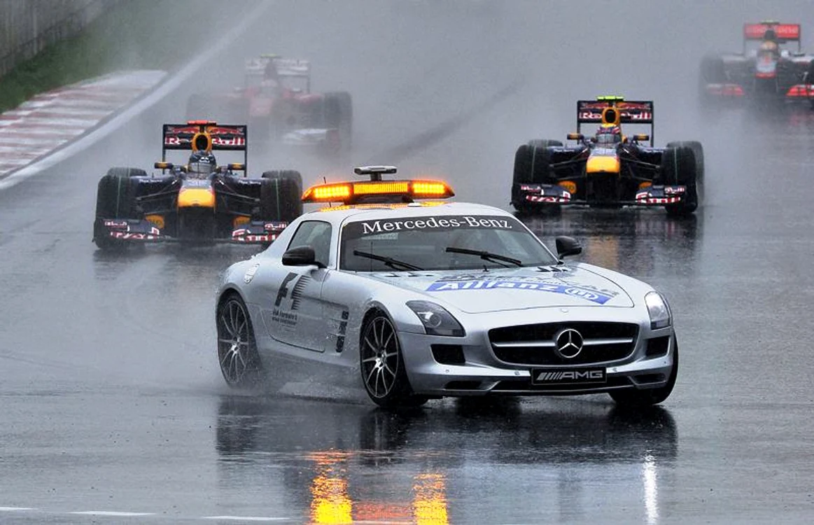 Safety Car-ul a intrat de mai multe ori pe circuit în MP al Coreei 