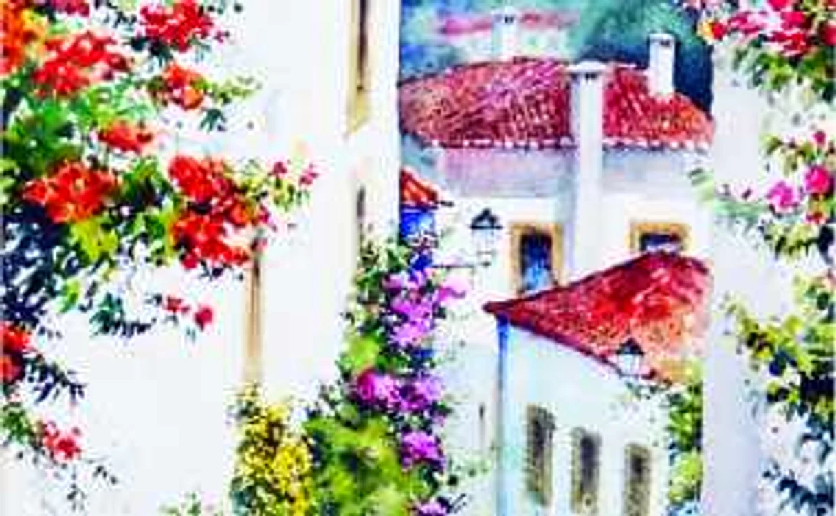 Pictorul a surprins culorile portugheze