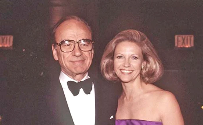 1999. Rupert Murdoch şi Anna Torv - 31 de ani  de căsnicie. Divorţ de  1,7 miliarde $