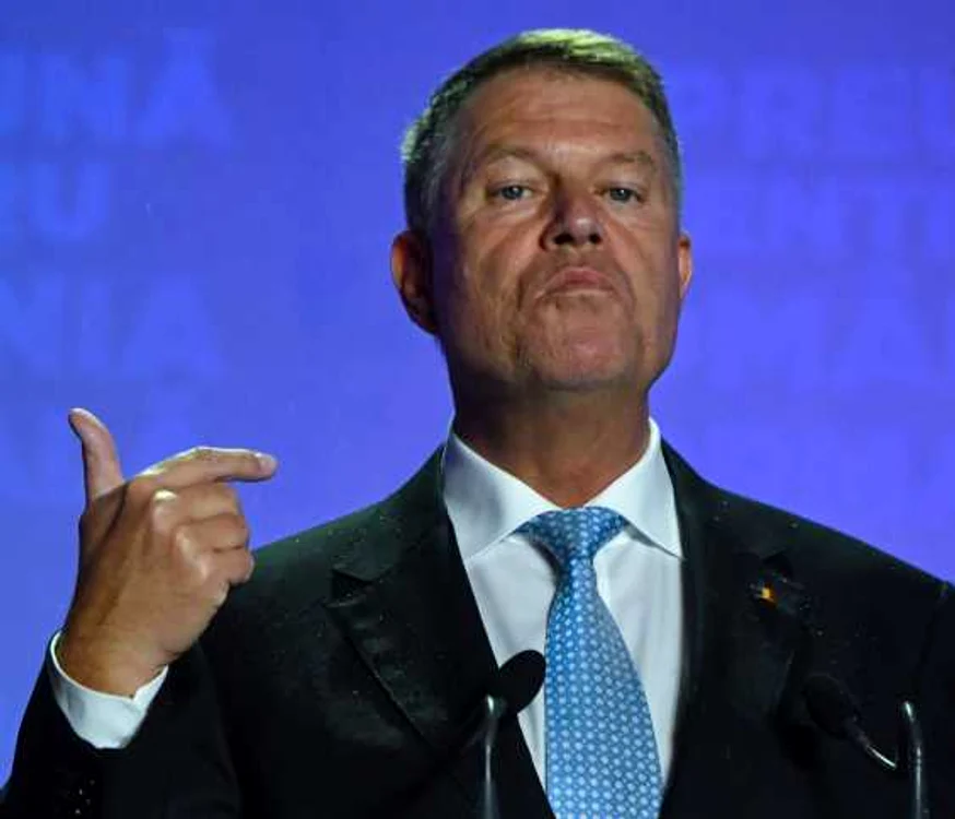 Klaus Iohannis FOTO AFP / Daniel Mihăilescu