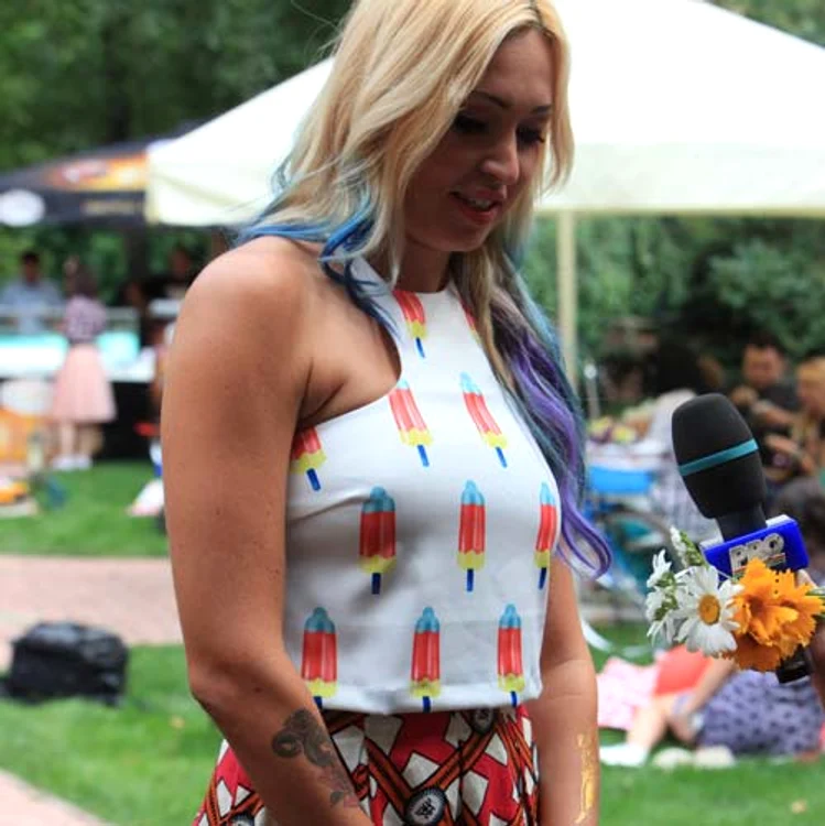 
    Raluca Zenga se află în România pentru o scurtă perioadă de timp Foto: Roberto Sălceanu  