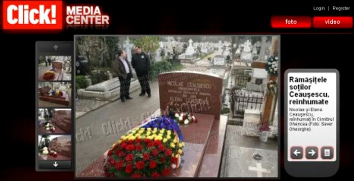 Galerie foto - Mormântul lui Nicolae Ceauşescu