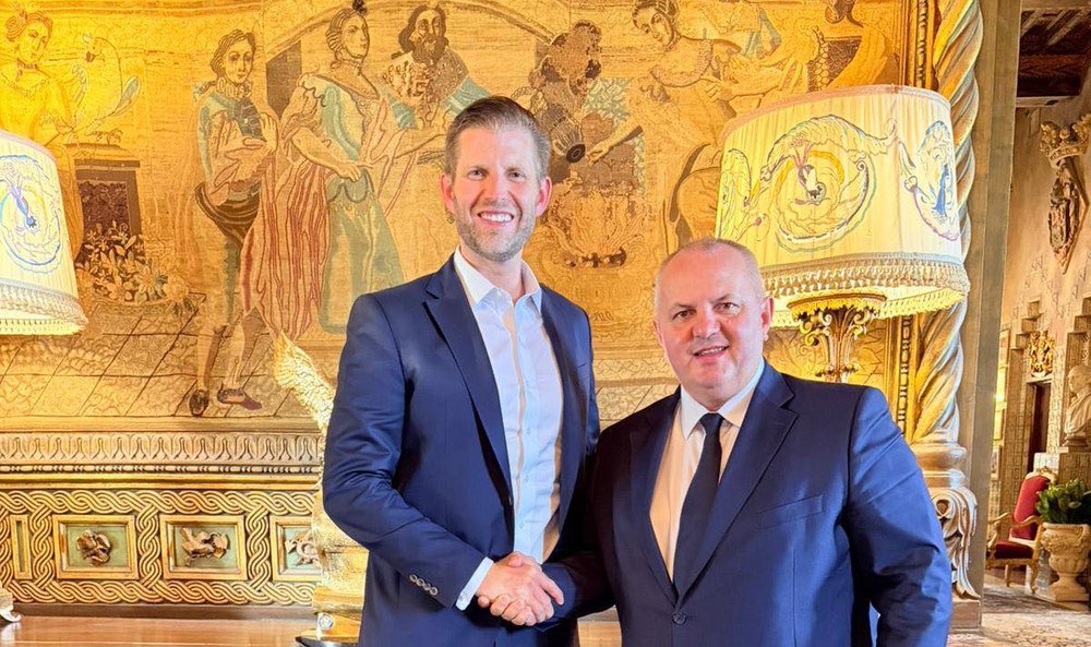 Omul de afaceri Avram Gal, întâlnire cu fiul președintelui Donald Trump. „Împreună putem aprinde din nou flacăra dezvoltării”