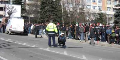 Un nou accident în centrul Râmnicului pe trecerea de pietoni