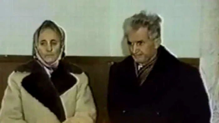 Imagine de la procesul soților Ceaușescu / foto: captura video