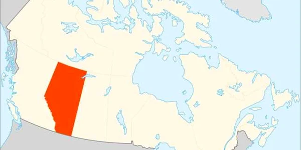 canada provincia alberta harta FOTO wikimedia.org
