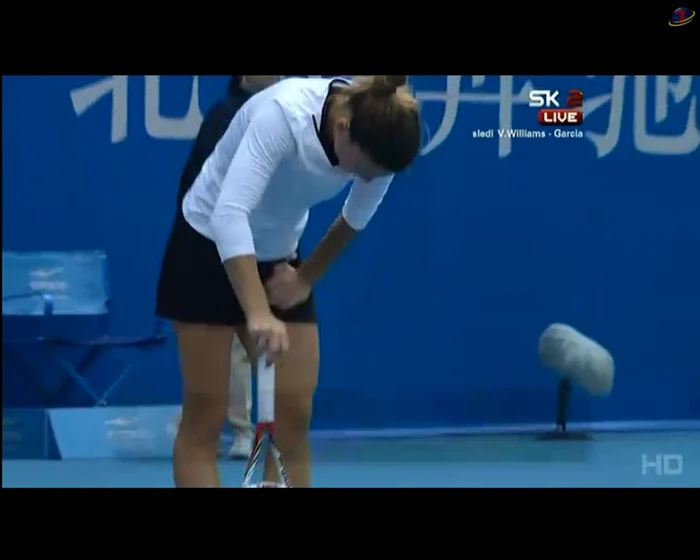 Simona Halep, chinuită de dureri la piciorul stâng