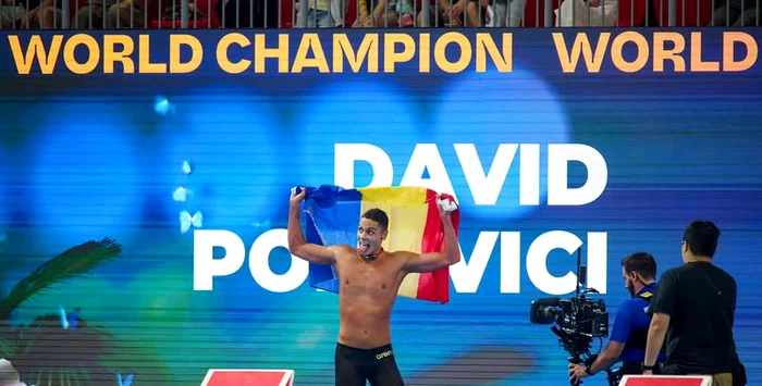 David Popovici a ieșit din bazin fericit  FOTO Facebook CS Dinamo