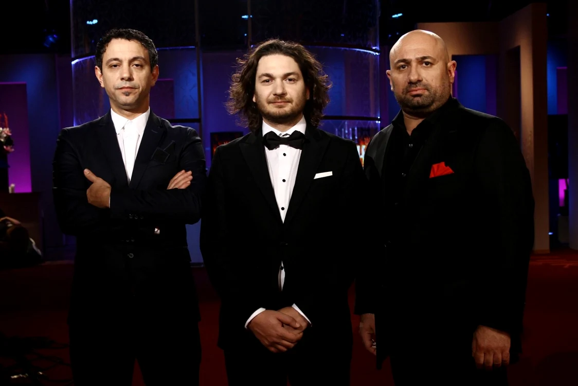 Sorin Bontea, Florin
Dumitrescu şi Cătălin Scărlătescu vor fi implicaţi în noul
cooking-show produs de Antena 1 FOTO Antena 1/Gabriela Arsenie