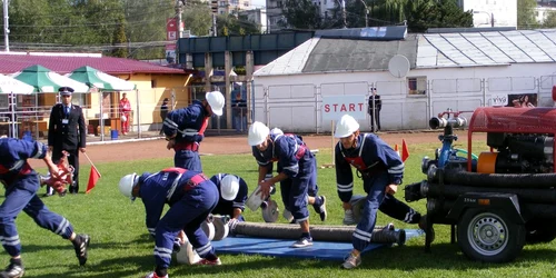 Pompierii voluntari din Brodina, campioni naţionali al doilea an consecutiv