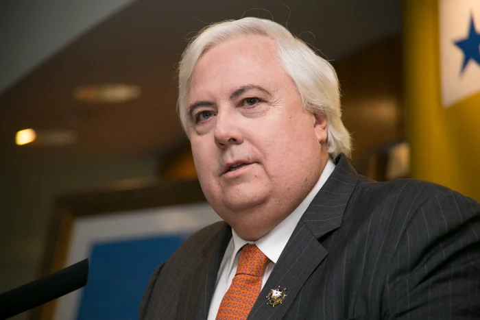 Miliardarul australian Clive Palmer