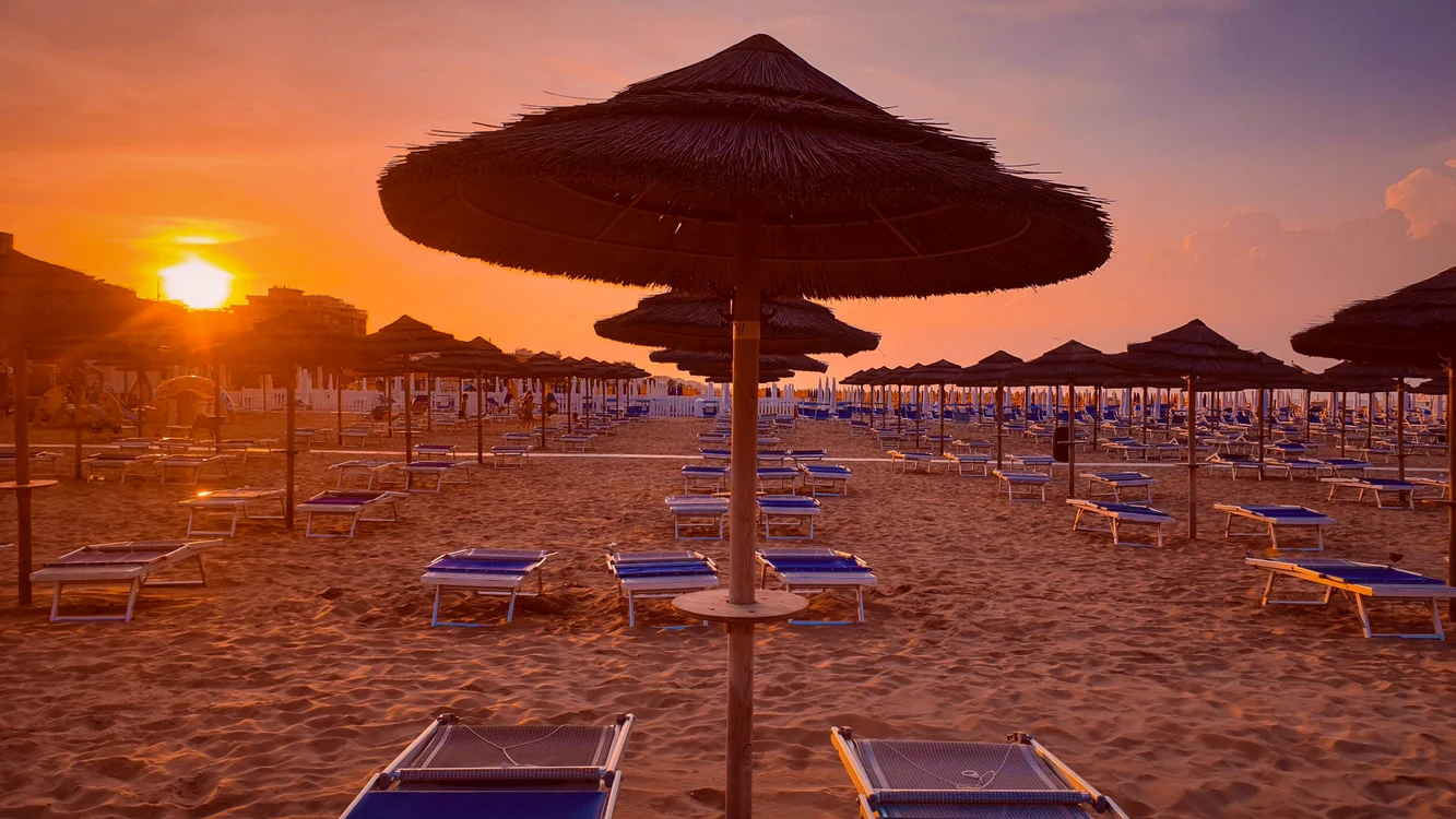 Plajă din Rimini / foto: Pixabay