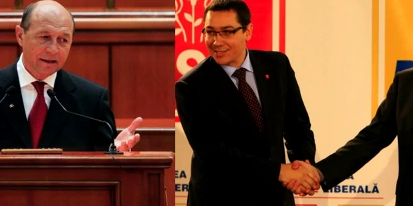 Traian Basescu, Victor Ponta şi Crin Antonescu