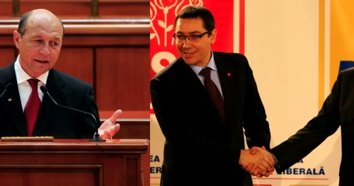 Traian Basescu, Victor Ponta şi Crin Antonescu