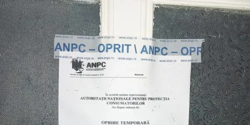 Activitatea localurilor din Centrul Vechi al Sibiului suspendată de ANPC Foto ANPC