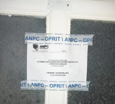 Activitatea localurilor din Centrul Vechi al Sibiului suspendată de ANPC Foto ANPC