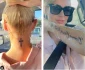 Catrinel Sandu s-a tatuat în amintirea tatălui