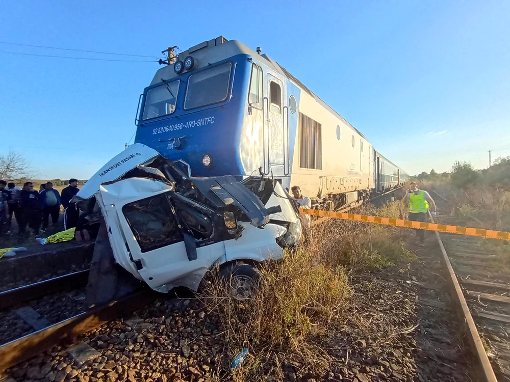 Accident la calea ferată