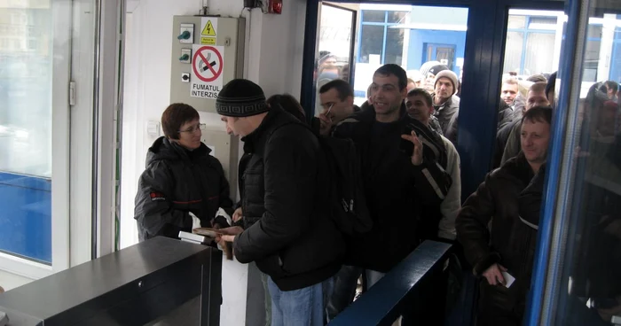 O parte dintre angajați au revenit la lucru de astăzi  