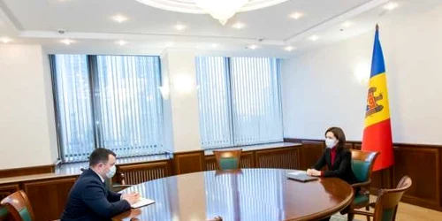 Maia Sandu si Alexandru Esaulenco