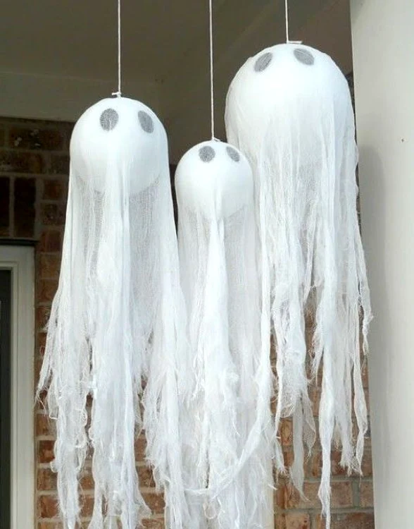 Decorațiuni pentru o petrecere de Halloween: Aceste fantome cu siguranță îți vor încânta invitații
