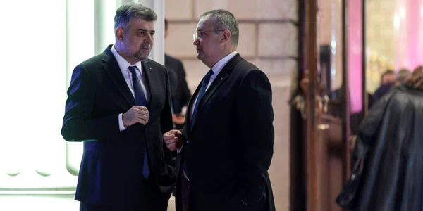 Marcel Ciolacu și Nicolae Ciucă Inquam Photos / Octav Ganea