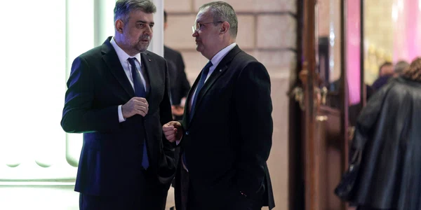 Marcel Ciolacu și Nicolae Ciucă Inquam Photos / Octav Ganea