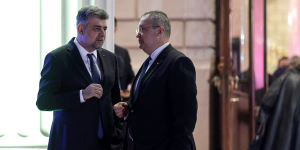 Marcel Ciolacu și Nicolae Ciucă Inquam Photos / Octav Ganea