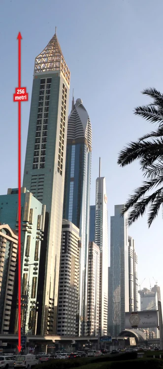 Clădirea Gevora, din Dubai, are 356 de me tri şi 528 de camere distribuite pe cele 75 de niveluri
