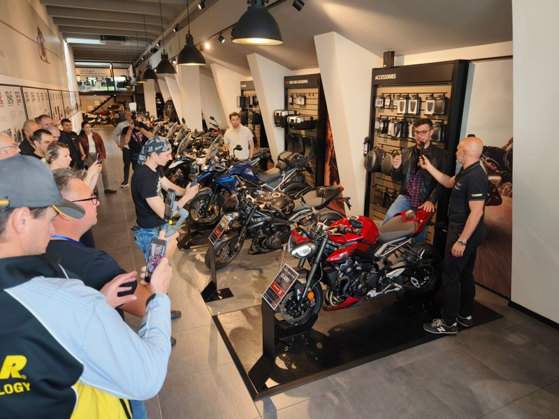 Triumph România a dezvăluit noul Street Triple 765 RS la evenimentul Open Doors