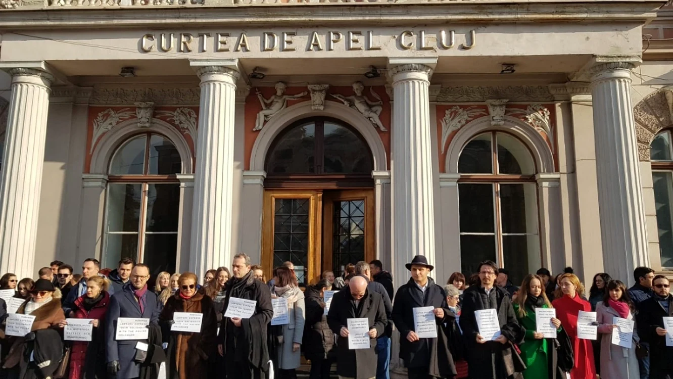 protest magistrati Cluj